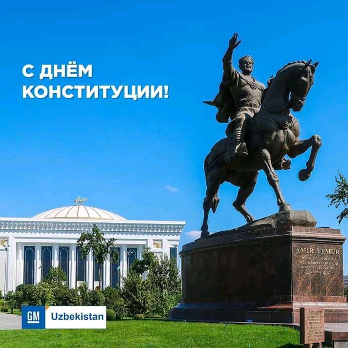 Congratulations on the day of constitution of the republic of uzbekistan!